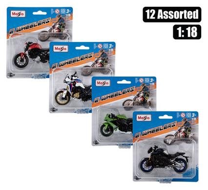 Maisto dinky motorbike 1:18 asstd