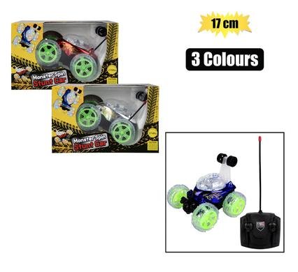 Battery operated rc stunt car mtl 17cm