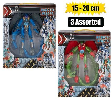 Boys playset fig robot dragon 1pc 15-20c