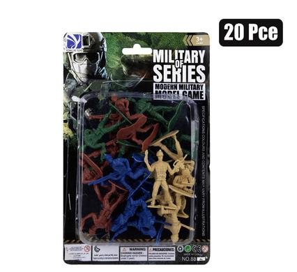 Boys playset figurine combat 2opc