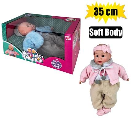 Doll baby soft body 35cm
