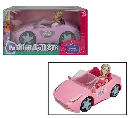 Fashion doll with car