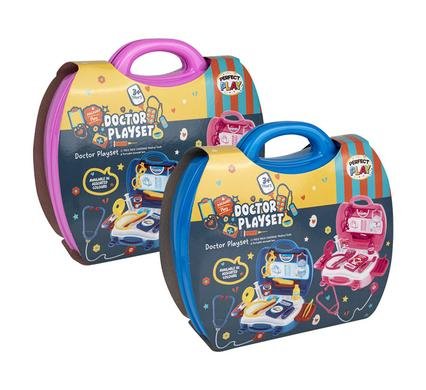 Play-set doctor set storage box 23x20cm