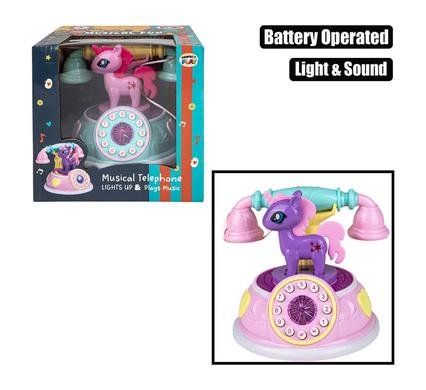 Playset b/o phone with lights and music