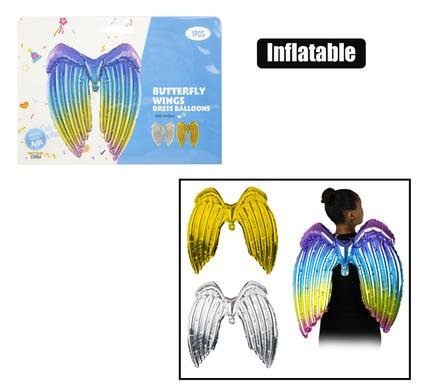 Dress up inflatable wings asstd
