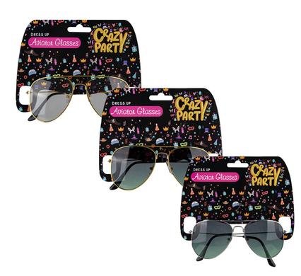 Dress up aviator glasses