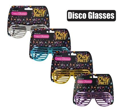 Dress up disco glasses