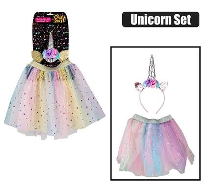 Dress up unicorn set asstd