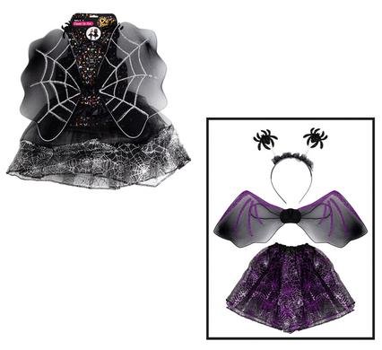Dress up set wings/tutu/headband