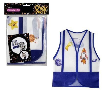 Dress up costume astronaut vest
