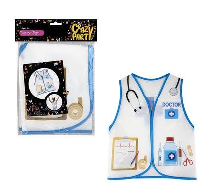Dress up costume doctor vest