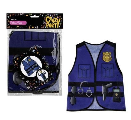 Dress up costume police vest