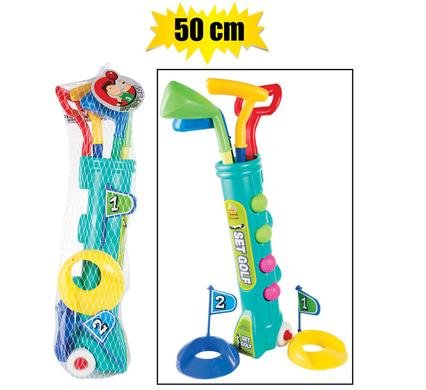 Golf-set plastic with accessories