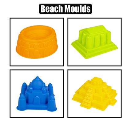 Beach shape moulds asstd