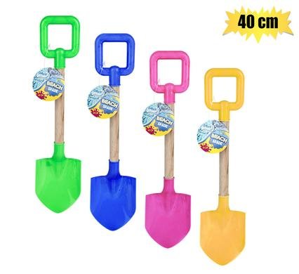 Beach spade wooden handle 40cm