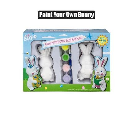 Easter diy paint your own bunny