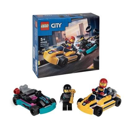 Lego 60400 go-carts & race drivers