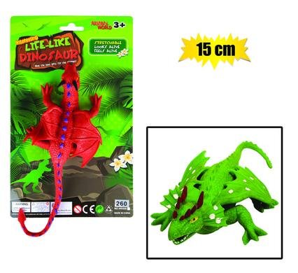 560-000100 Animals stretch dragon 15cm