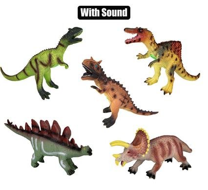 Animals dino w/sound mouth to tail 36-49