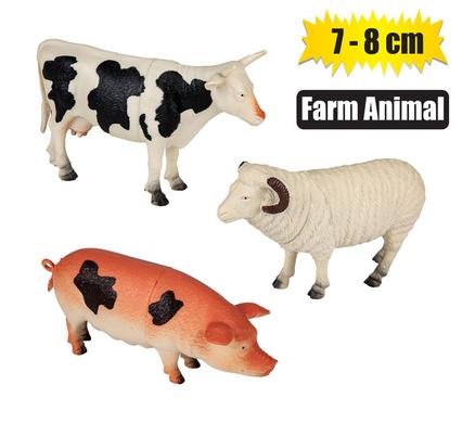 Animals farm asstd height 7-8cm