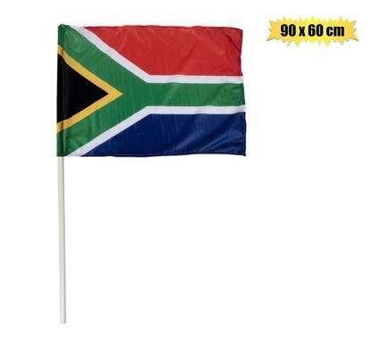 Flag south africa 90x60cm with dowel