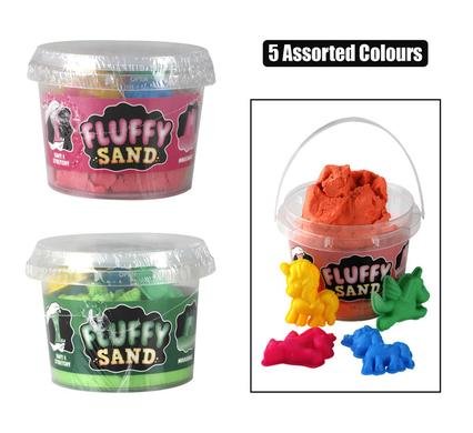 565-000076 Novelty play sand tub 9cm asstd