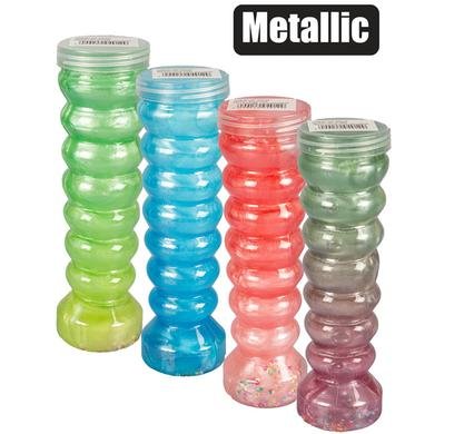 Novelty slime unicorn metallic