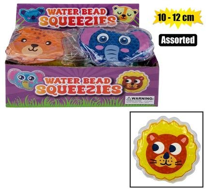 Novelty squeezy beads asstd 10-12cm