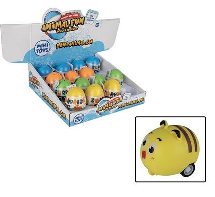 Novelty surprise egg animal car
