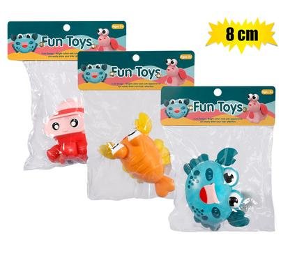 565-000551 Novelty press release animals 8cm asstd