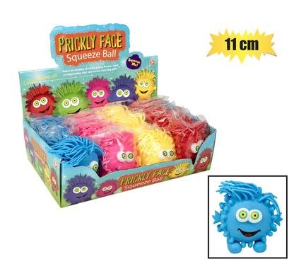 Novelty ball prickly face 11cmasstd