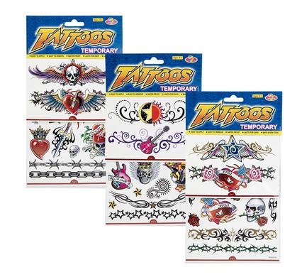 Sticker tattoo body temporary sheet