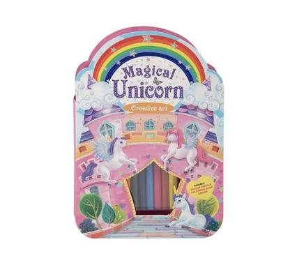 Book activity magical unicorn