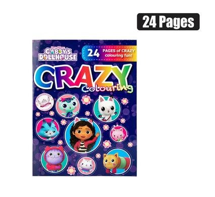 Book colouring gabby's dollhouse 24p