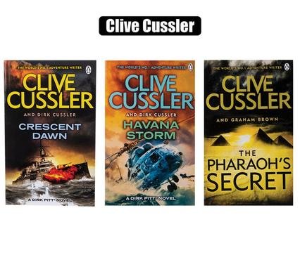 573-000334 Book novel a-format clive cussler asstd