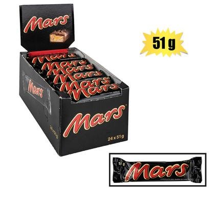 Sweet choc mw mars 51g