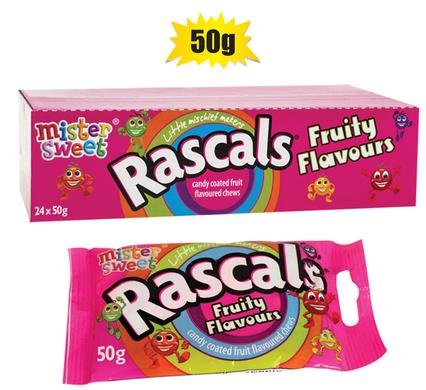 Sweet candy ms rascals fruity 50g (th)