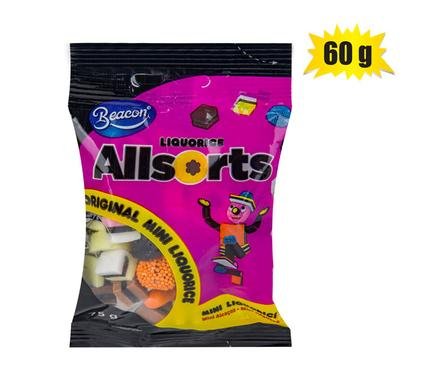 Sweet liquorice bn allsort 75g