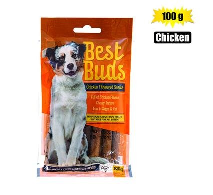 Best buds dog treat chicken 100gr