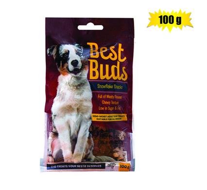 Best buds dog treat snowflake 100gr