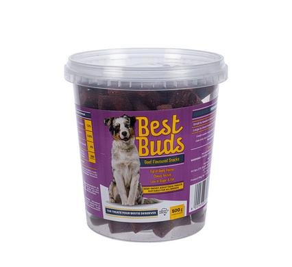 Best bud dog treat beef 500g