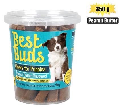 Best buds puppy treat peanut butter 350g