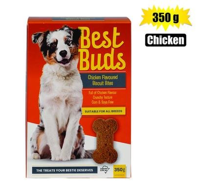Best buds dog biscuits chicken 350g