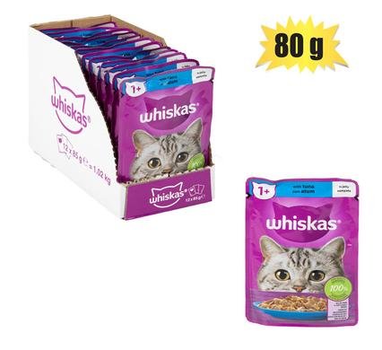 Whiskas tuna chunks in jelly 85g